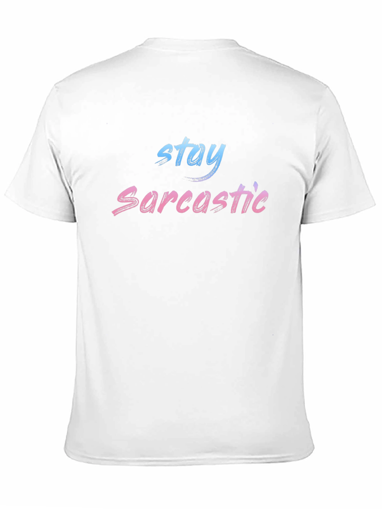 Stay Sarcastic Black T-Shirt