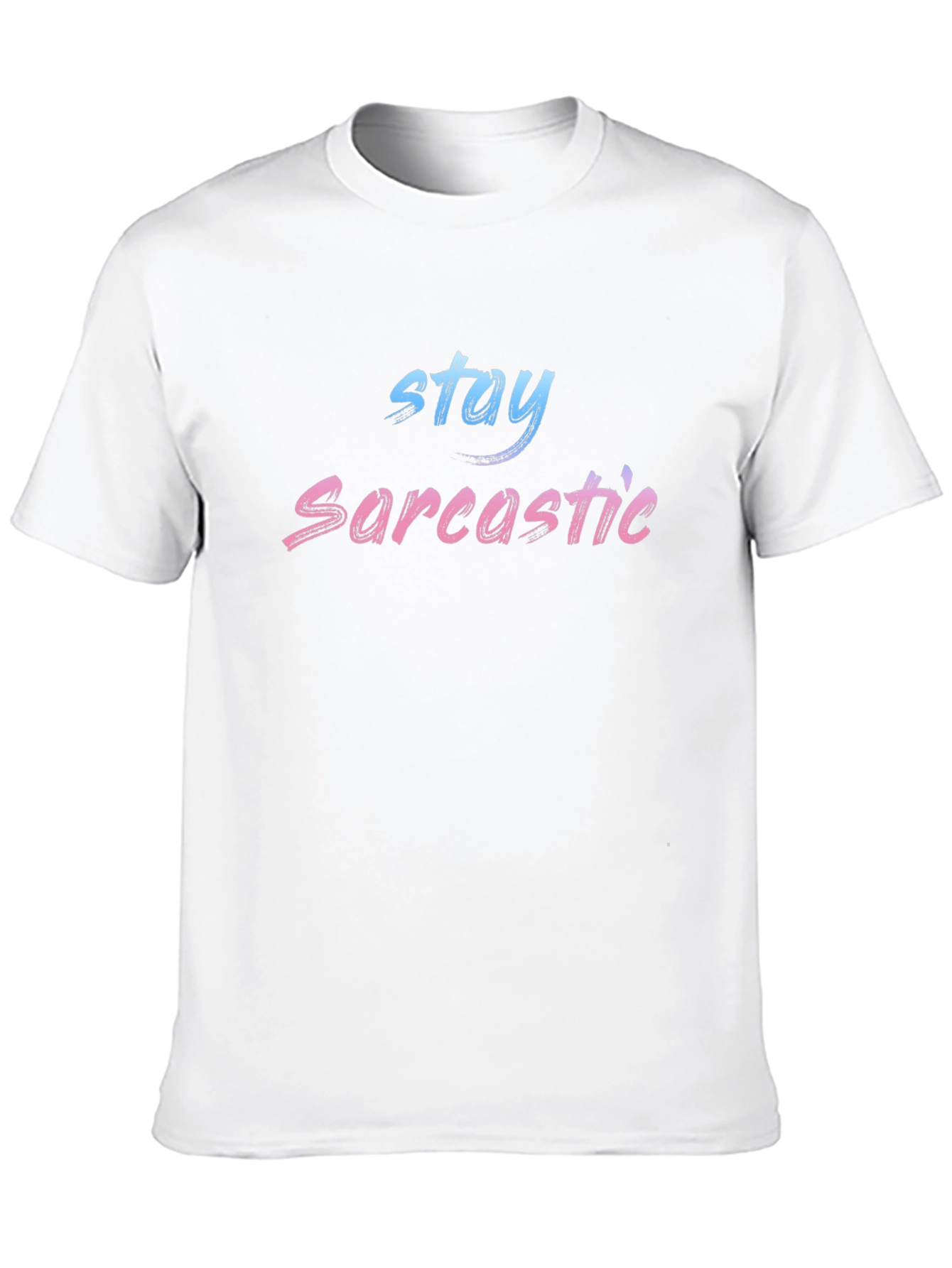 Stay Sarcastic Black T-Shirt