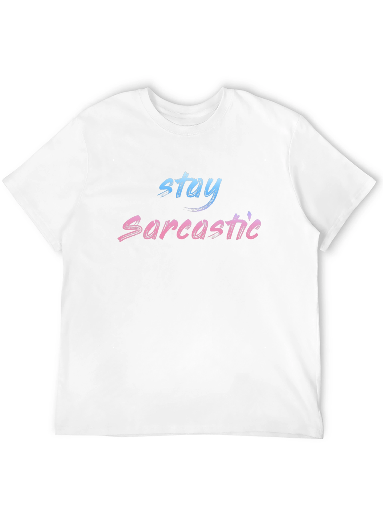 Stay Sarcastic Black T-Shirt