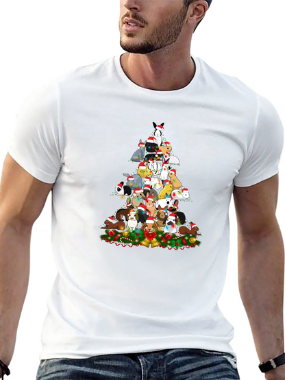Festive Christmas Animals T-Shirt