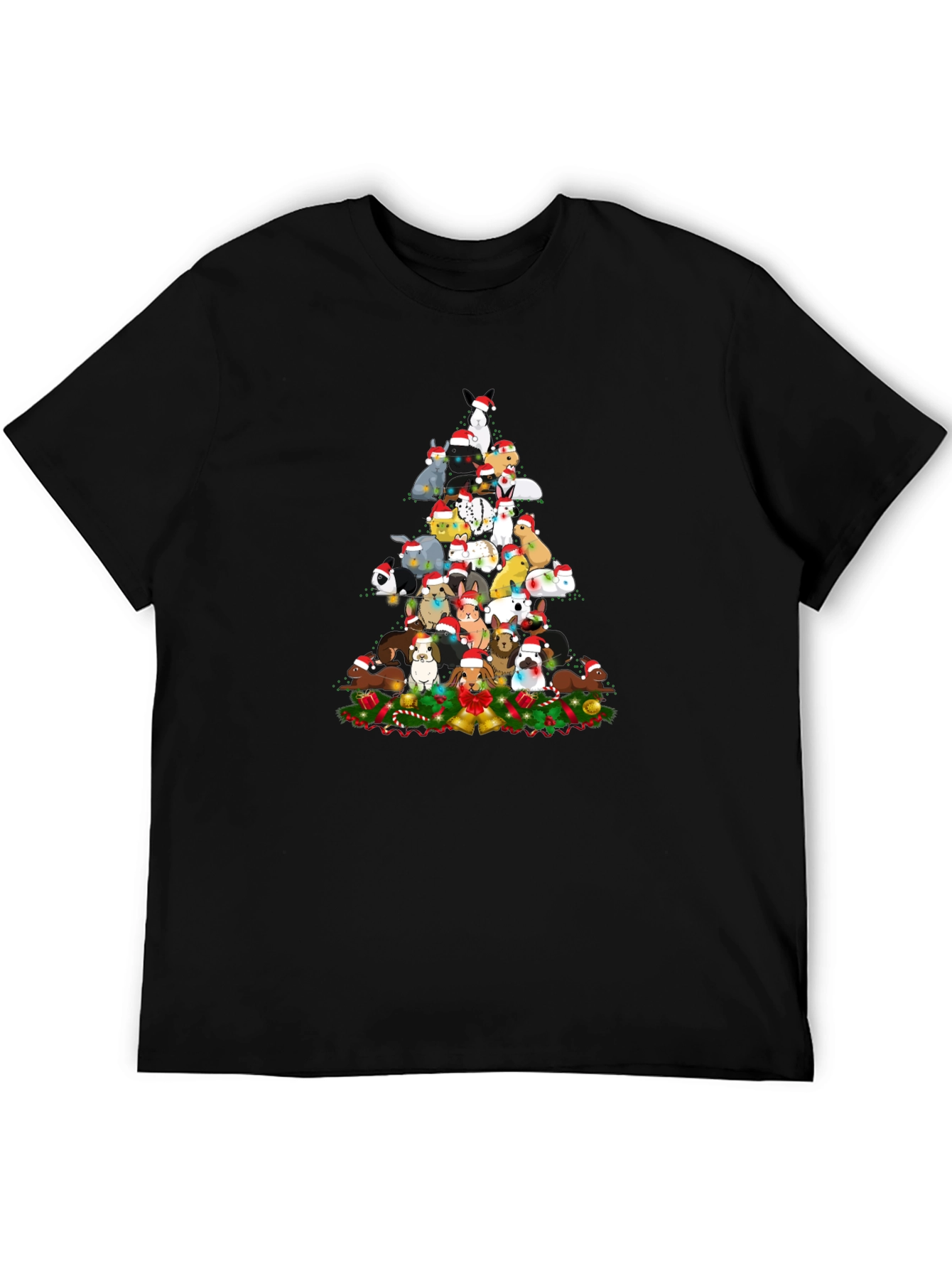 Festive Christmas Animals T-Shirt
