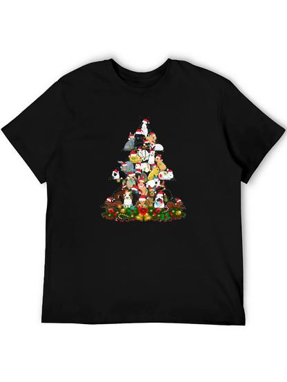 Festive Christmas Animals T-Shirt