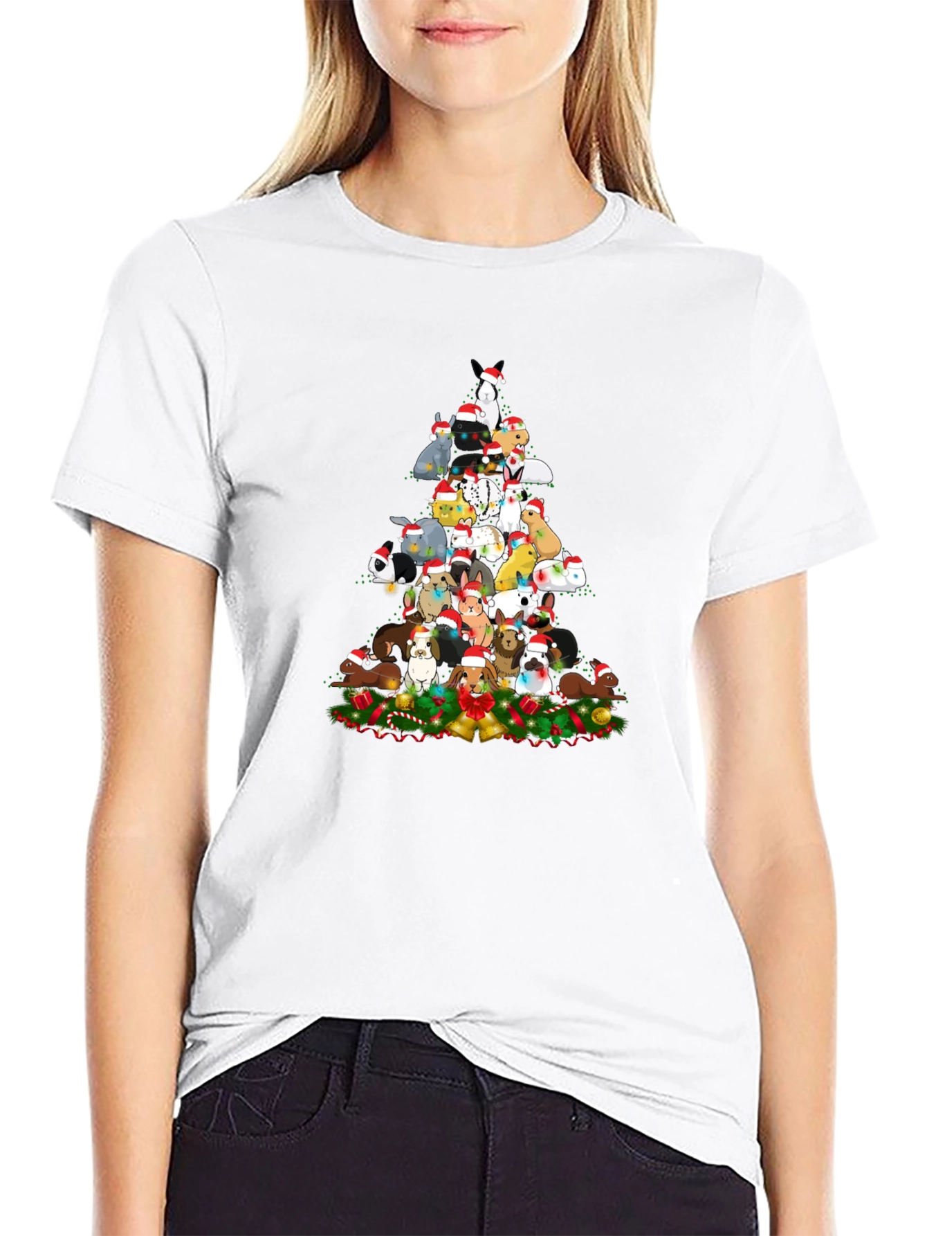 Festive Christmas Animals T-Shirt