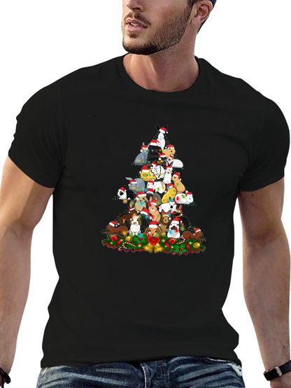 Festive Christmas Animals T-Shirt