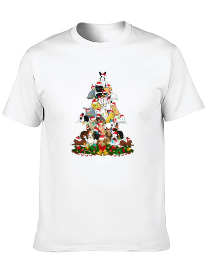 Festive Christmas Animals T-Shirt
