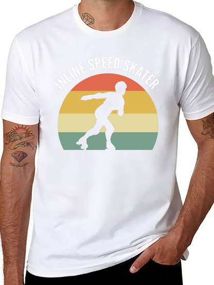 Inline Speed Skater Graphic T-Shirt