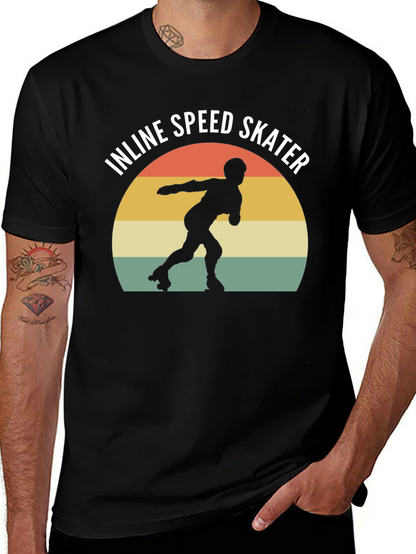 Inline Speed Skater Graphic T-Shirt
