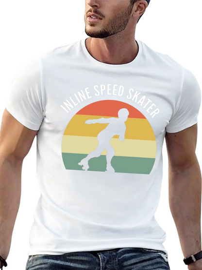 Inline Speed Skater Graphic T-Shirt