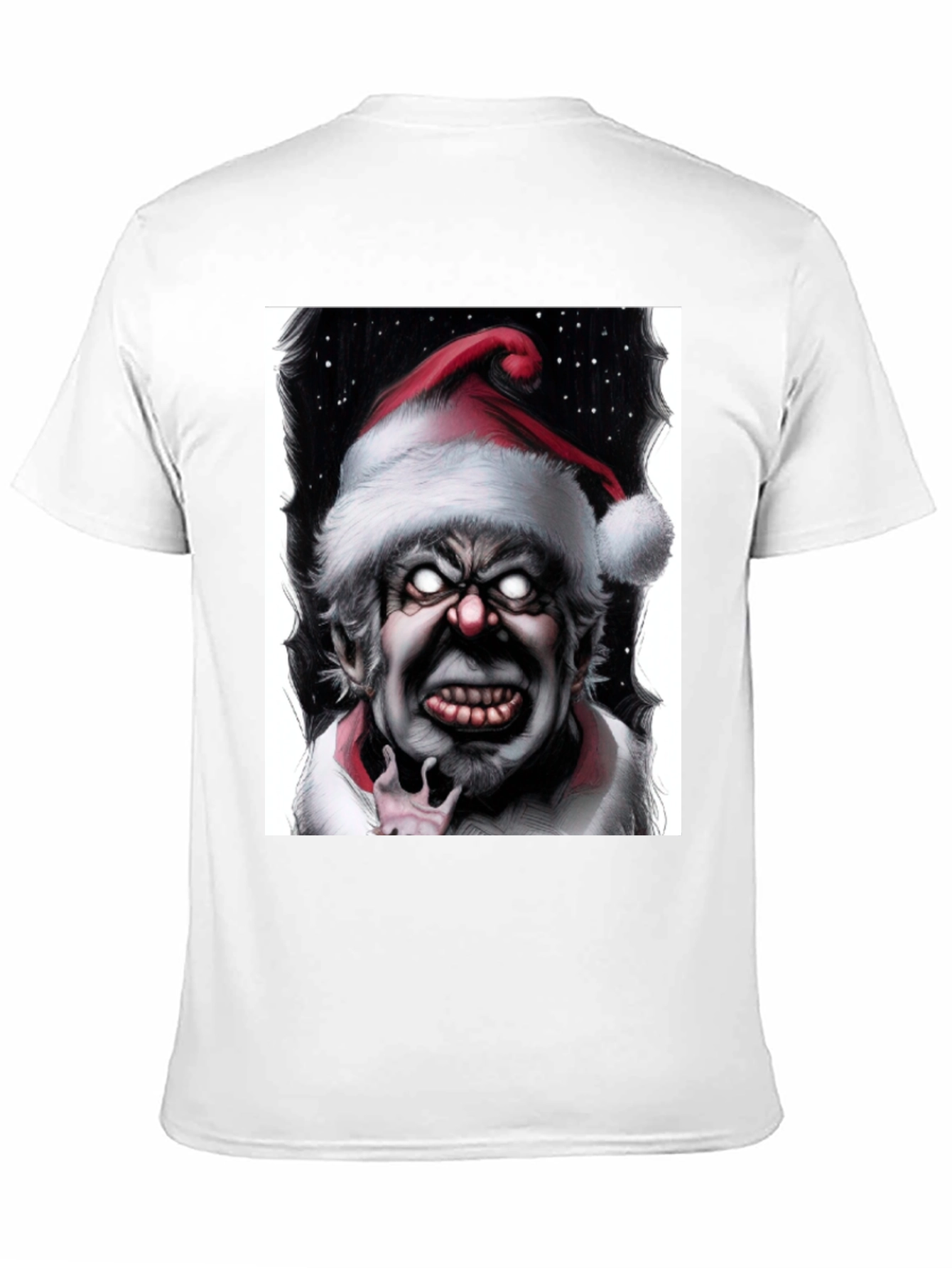 Creepy Santa Graphic T-Shirt