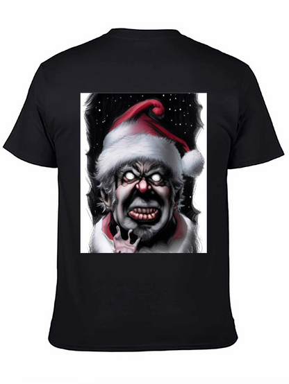 Creepy Santa Graphic T-Shirt