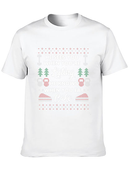 Funny Fitness Holiday T-Shirt