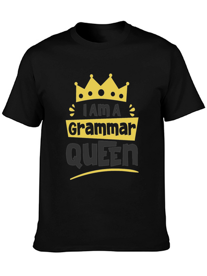 Grammar Queen T-Shirt - Funny Novelty Tee