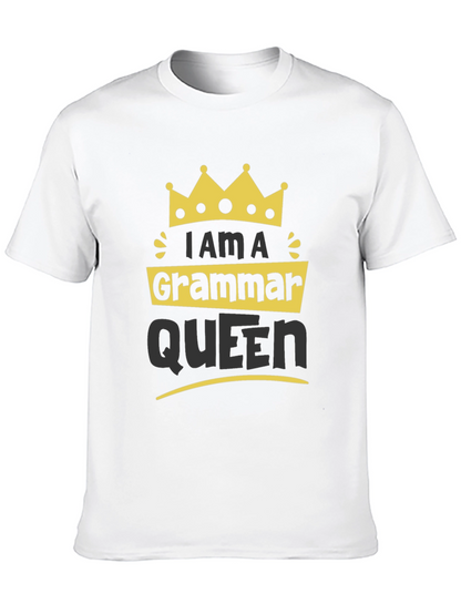 Grammar Queen T-Shirt - Funny Novelty Tee