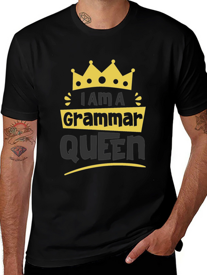 Grammar Queen T-Shirt - Funny Novelty Tee