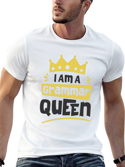 Grammar Queen T-Shirt - Funny Novelty Tee