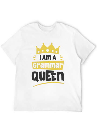 Grammar Queen T-Shirt - Funny Novelty Tee