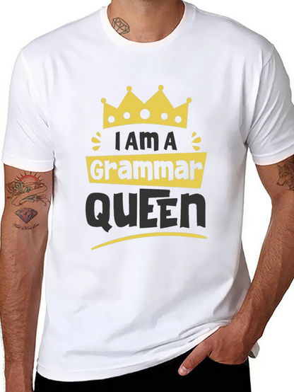 Grammar Queen T-Shirt - Funny Novelty Tee