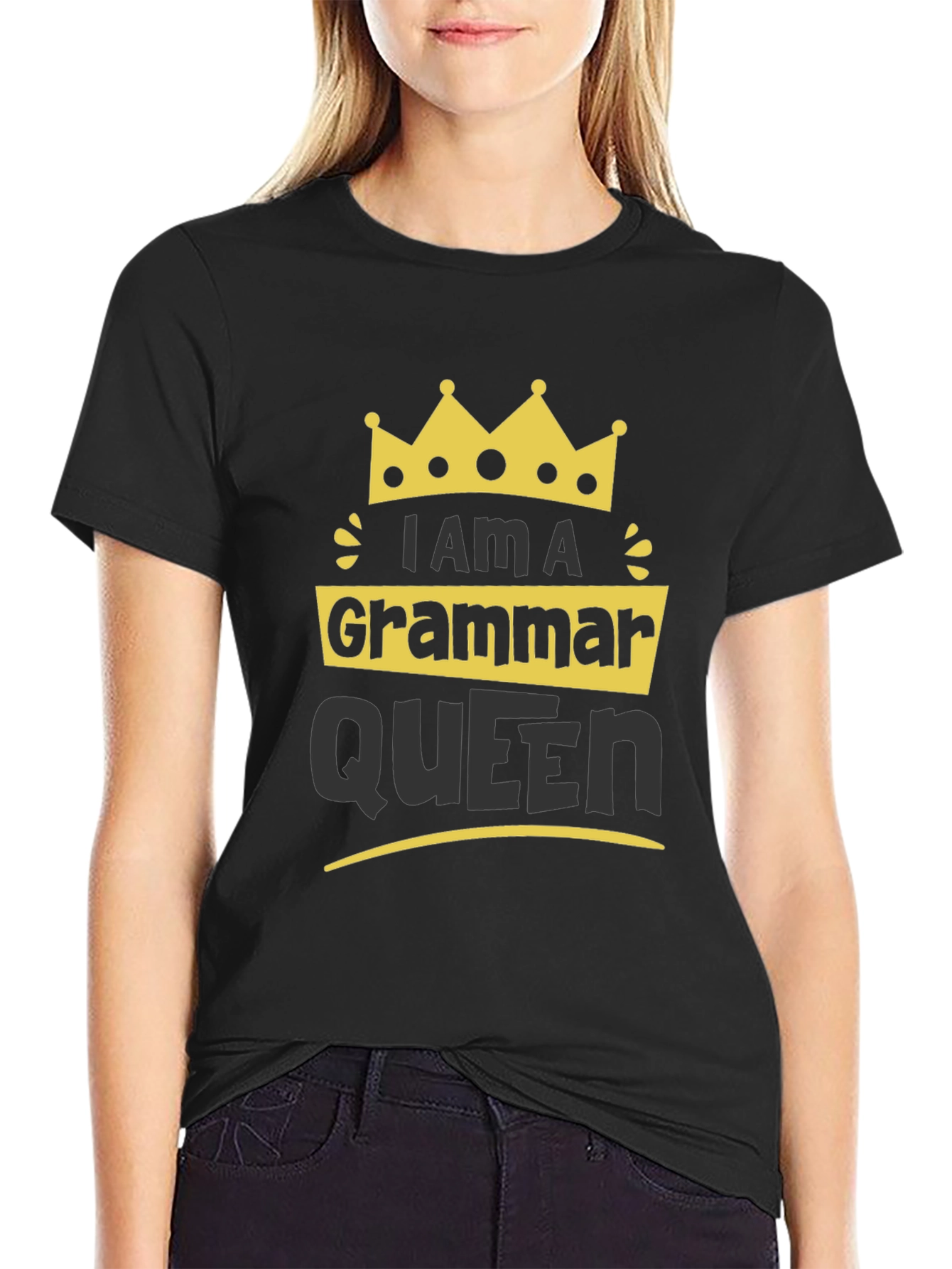 Grammar Queen T-Shirt - Funny Novelty Tee