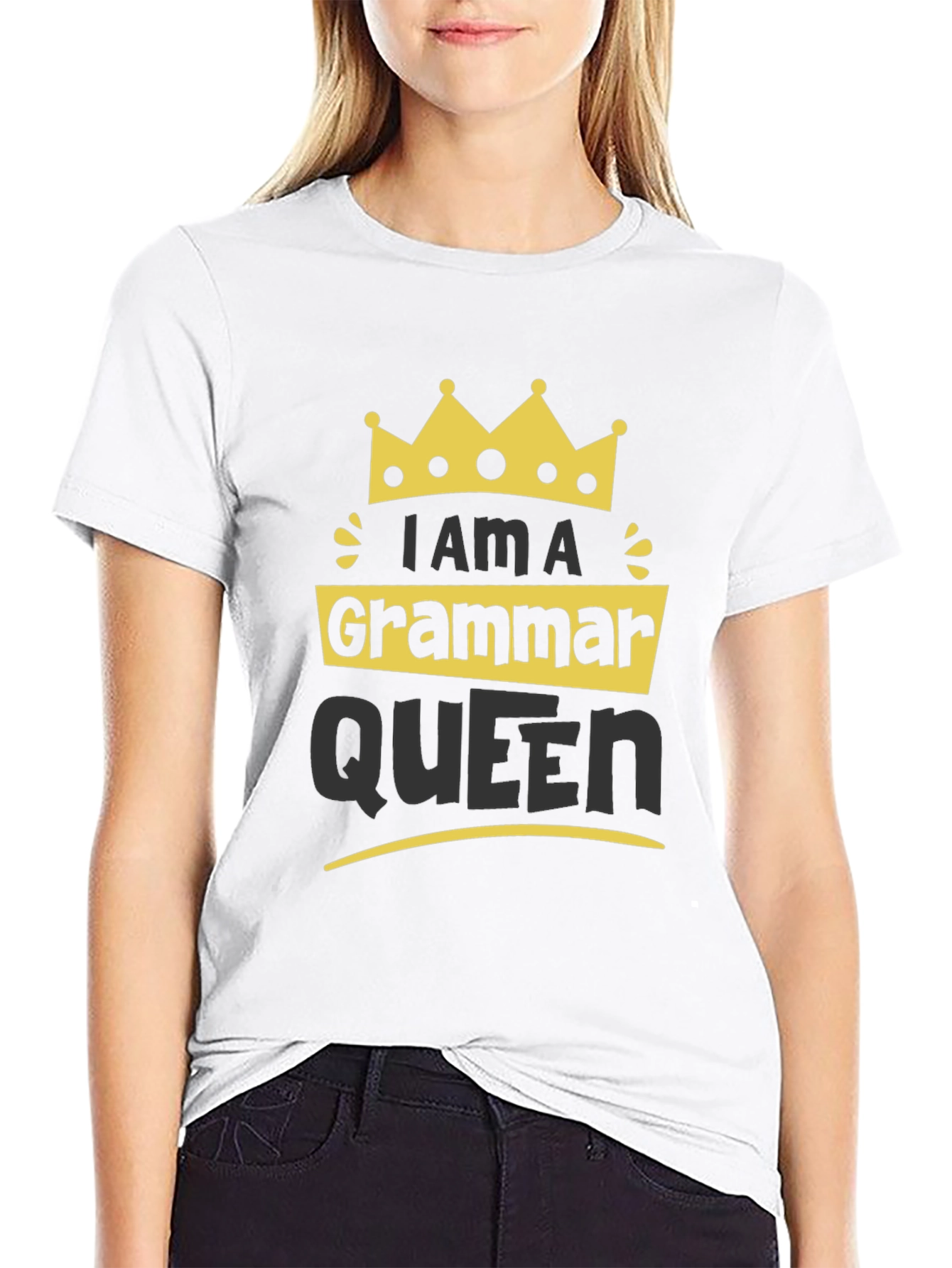 Grammar Queen T-Shirt - Funny Novelty Tee