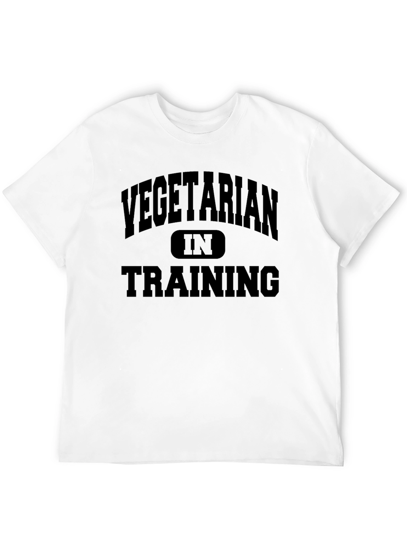 Vegetarian in Training Graphic T-Shirt
