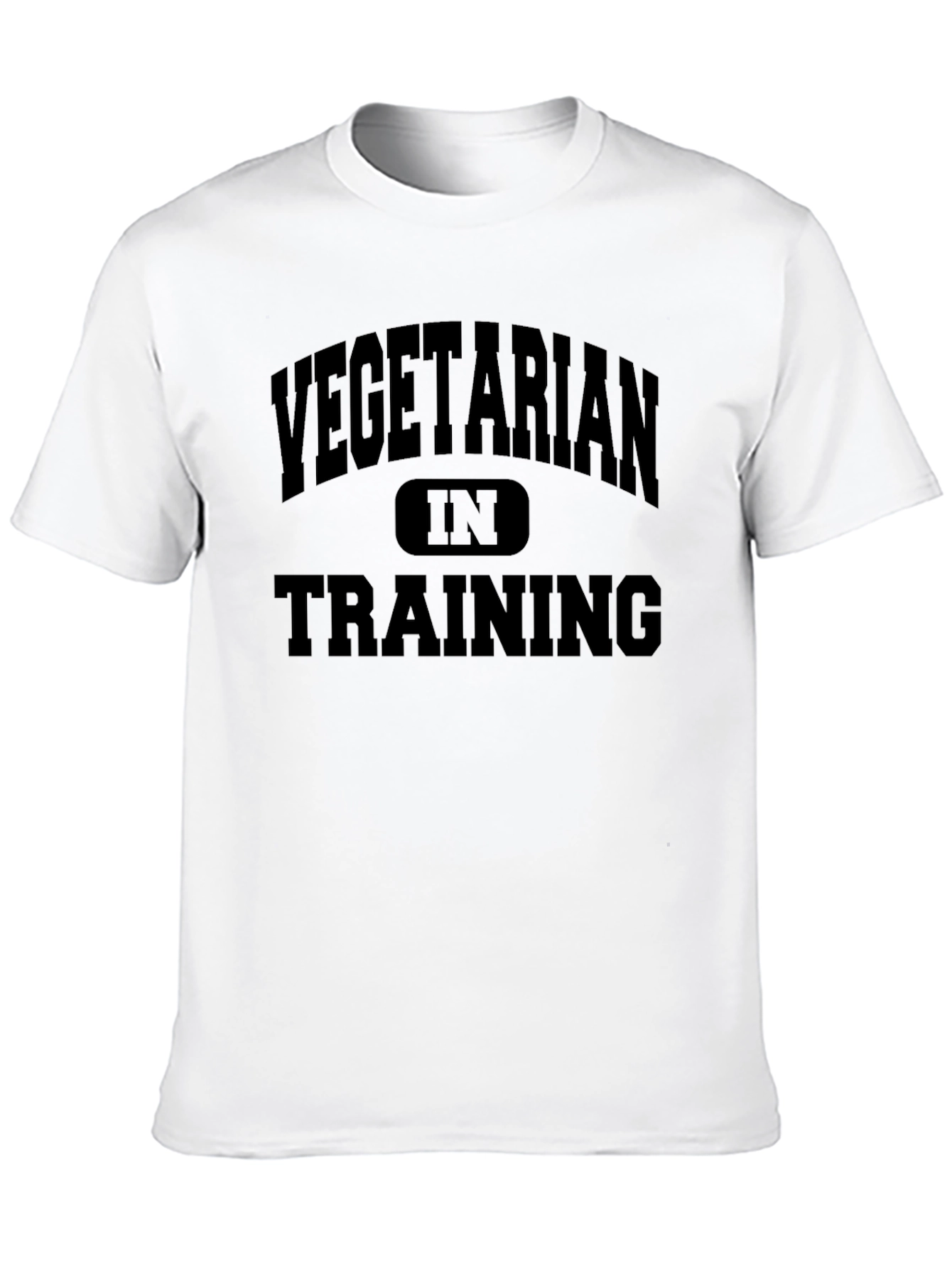 Vegetarian in Training Graphic T-Shirt