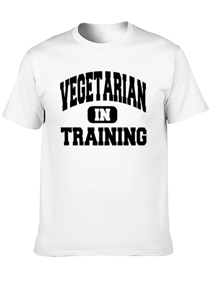 Vegetarian in Training Graphic T-Shirt