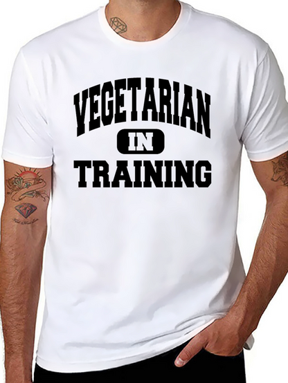 Vegetarian in Training Graphic T-Shirt