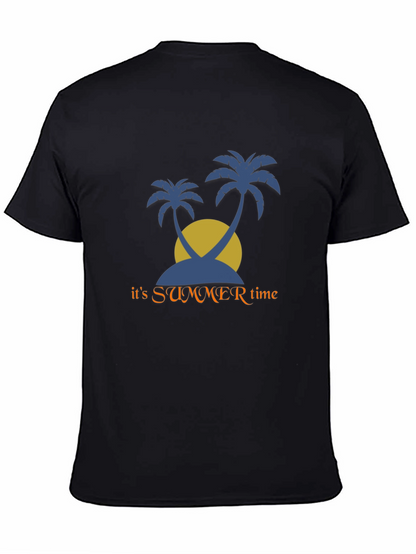 Summer Time Palms Graphic T-Shirt
