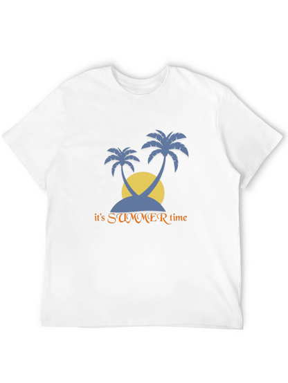 Summer Time Palms Graphic T-Shirt