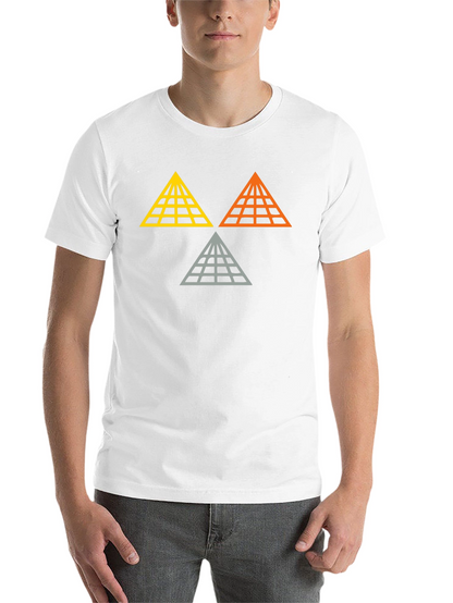 Geometric Pyramid Graphic Tee