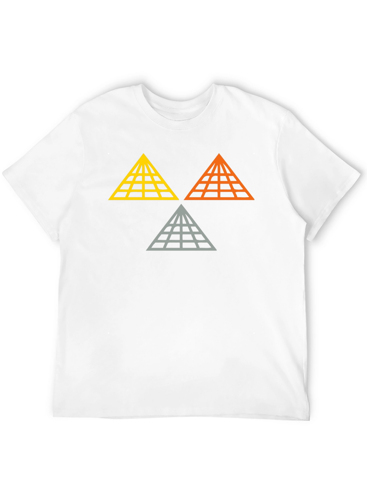 Geometric Pyramid Graphic Tee