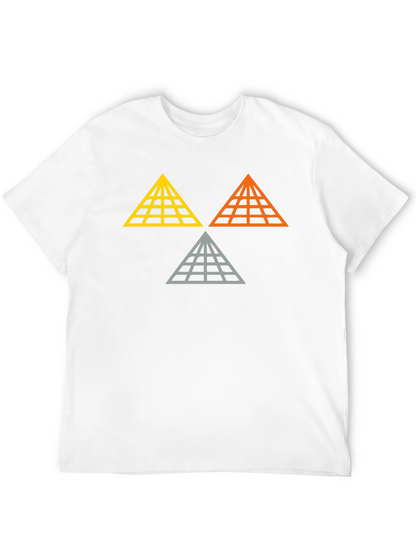 Geometric Pyramid Graphic Tee