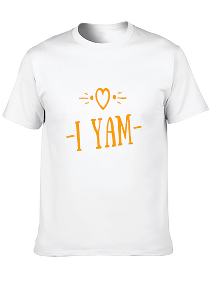 I Yam Matching Thanksgiving Couple T-Shirt