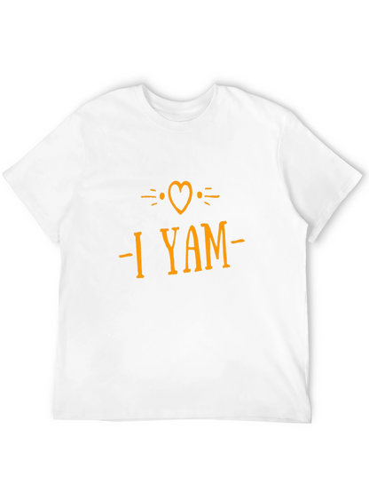 I Yam Matching Thanksgiving Couple T-Shirt