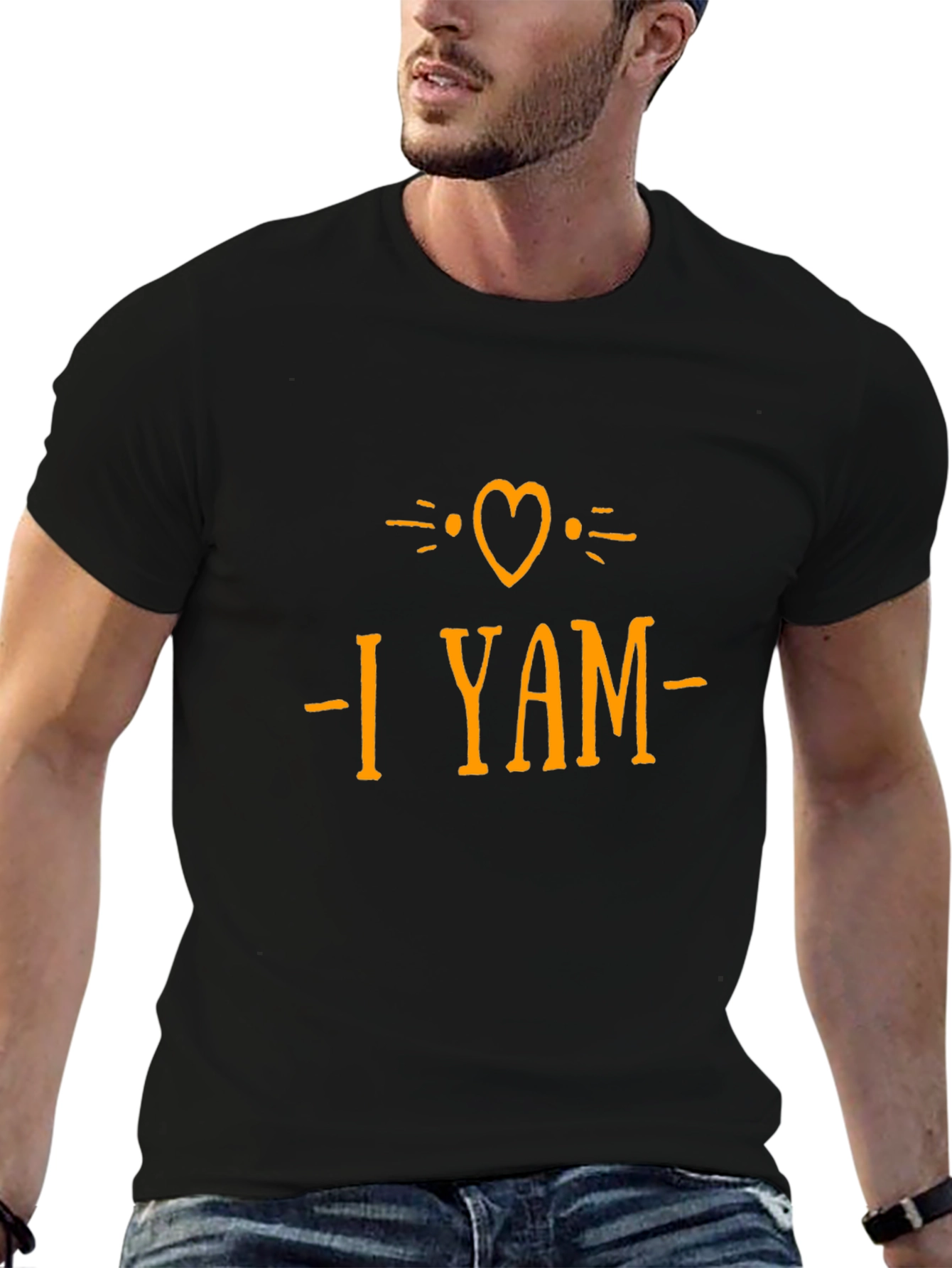 I Yam Matching Thanksgiving Couple T-Shirt