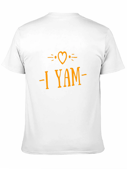 I Yam Matching Thanksgiving Couple T-Shirt