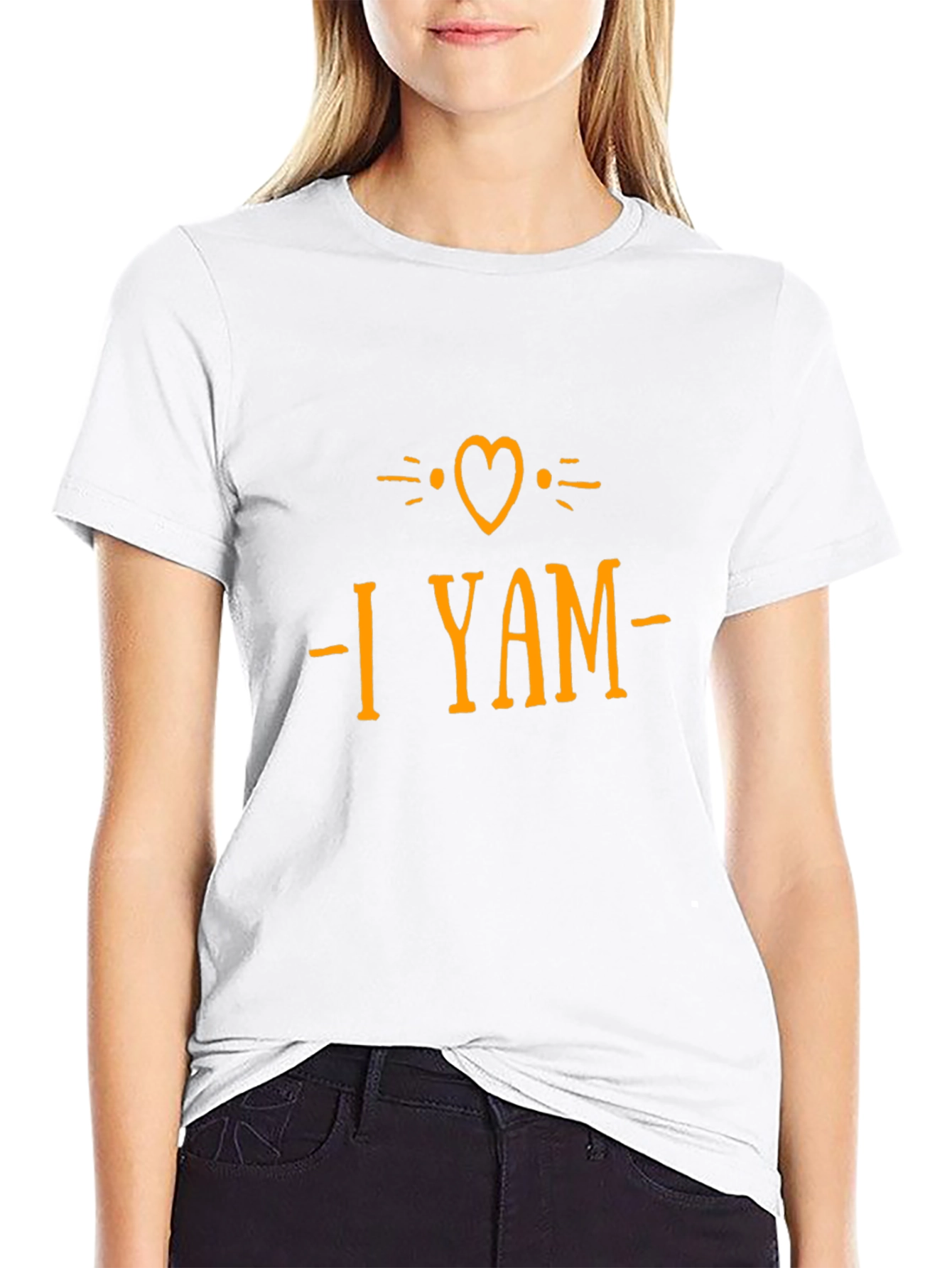 I Yam Matching Thanksgiving Couple T-Shirt