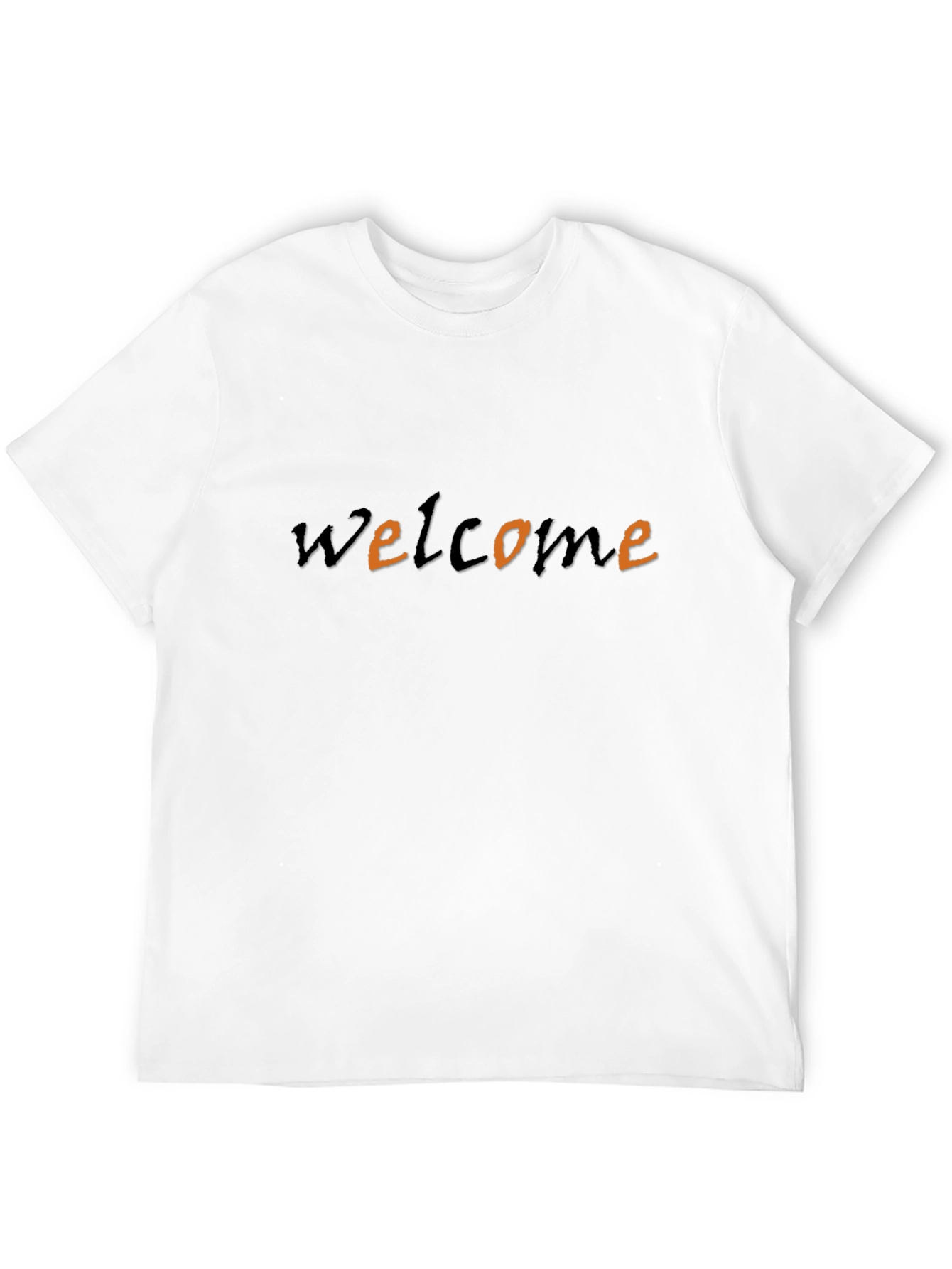Welcome Tee - Stylish Black T-Shirt