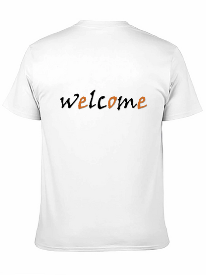 Welcome Tee - Stylish Black T-Shirt