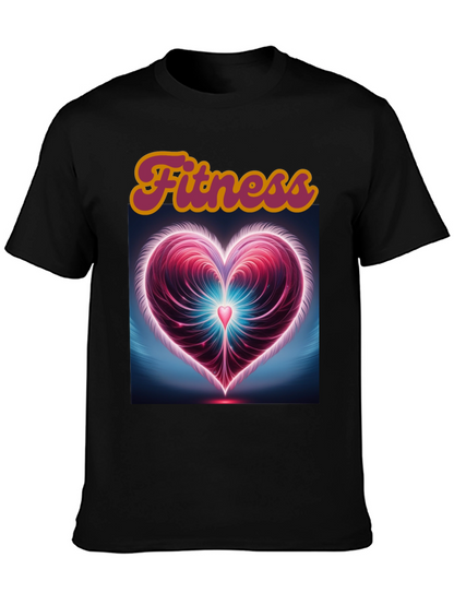 Fitness Heart Graphic Tee