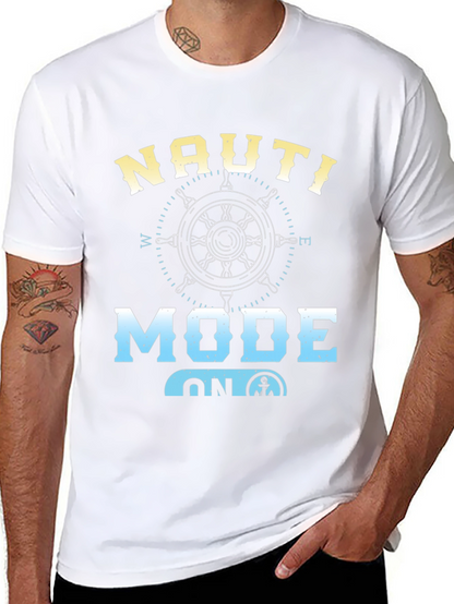 Nauti Mode On Graphic T-Shirt
