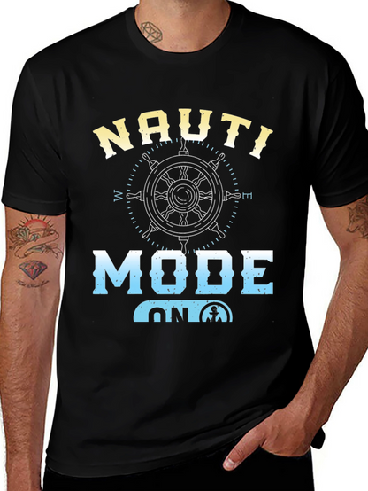 Nauti Mode On Graphic T-Shirt