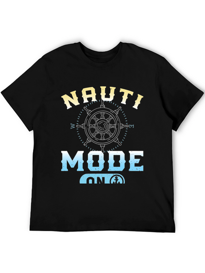 Nauti Mode On Graphic T-Shirt