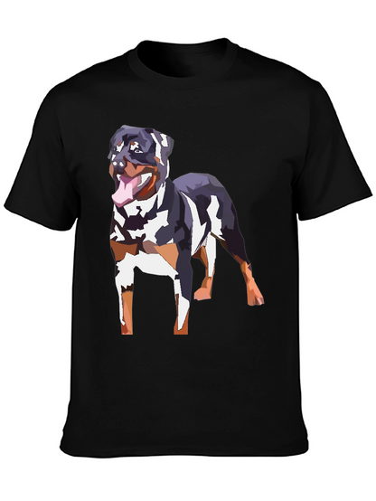 Rottweiler Graphic Tee - Black