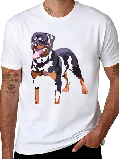 Rottweiler Graphic Tee - Black