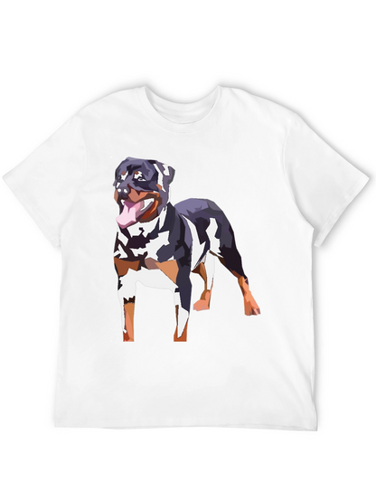 Rottweiler Graphic Tee - Black