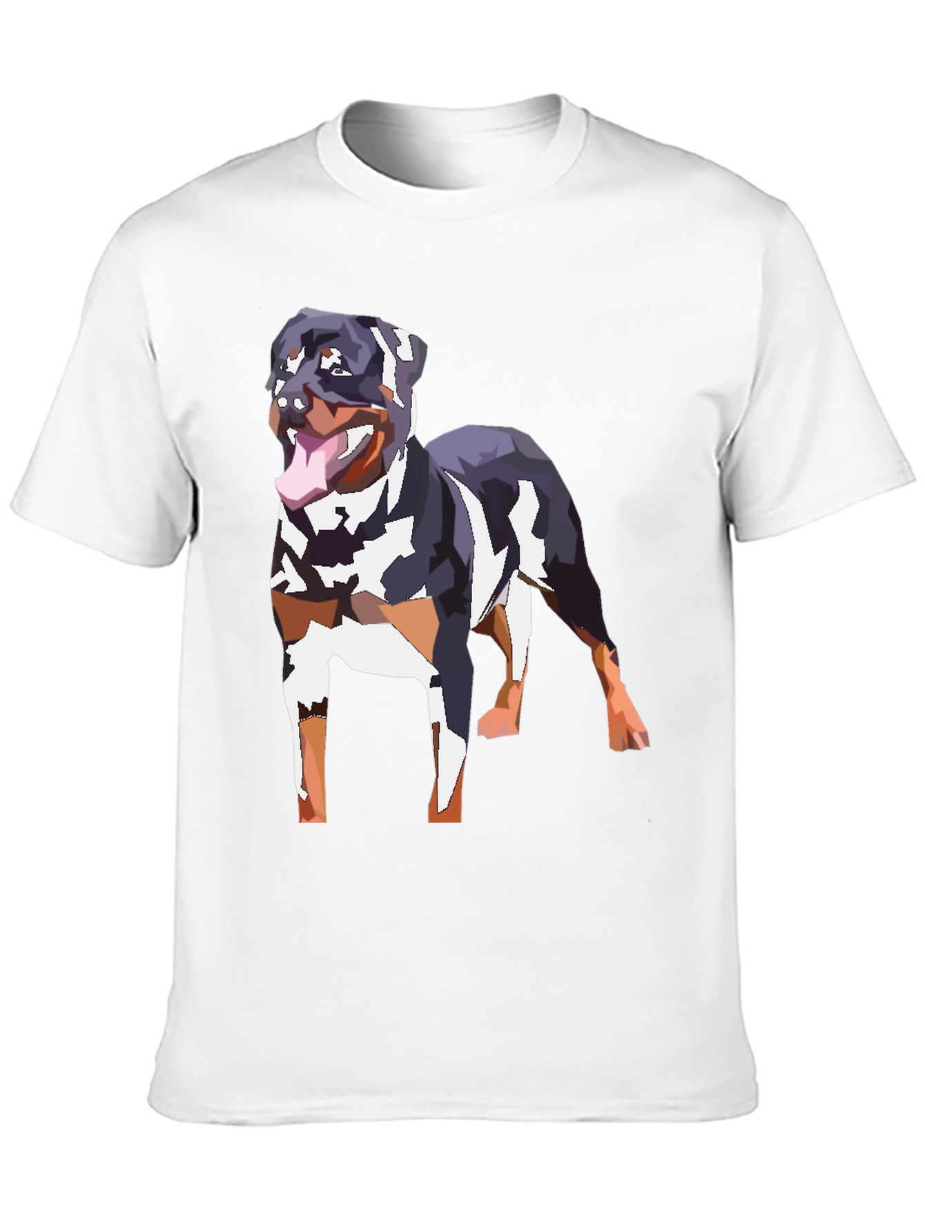 Rottweiler Graphic Tee - Black