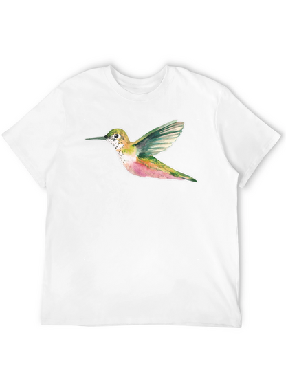 Hummingbird Graphic Tee - Nature Inspired Design