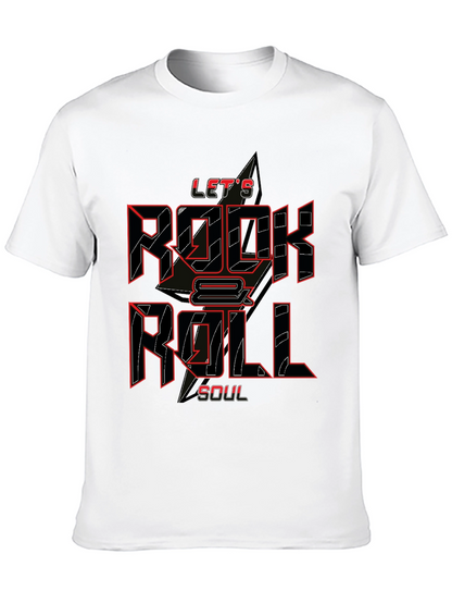 Lets Rock & Roll Soul Black T-Shirt