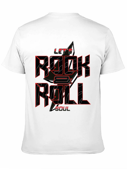 Lets Rock & Roll Soul Black T-Shirt